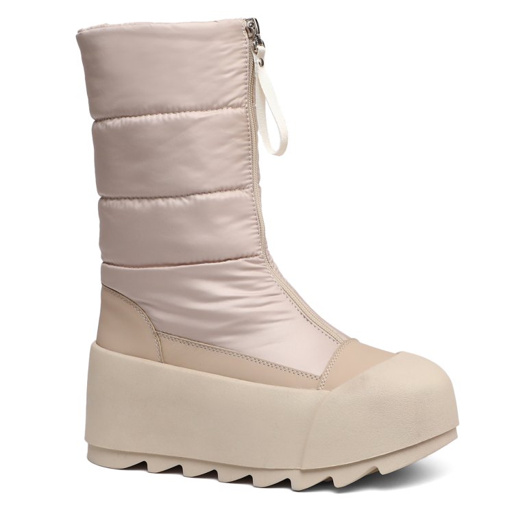 

Дутики женские Tendance AJ1405-8-1 бежевые 38 EU, Бежевый, AJ1405-8-1