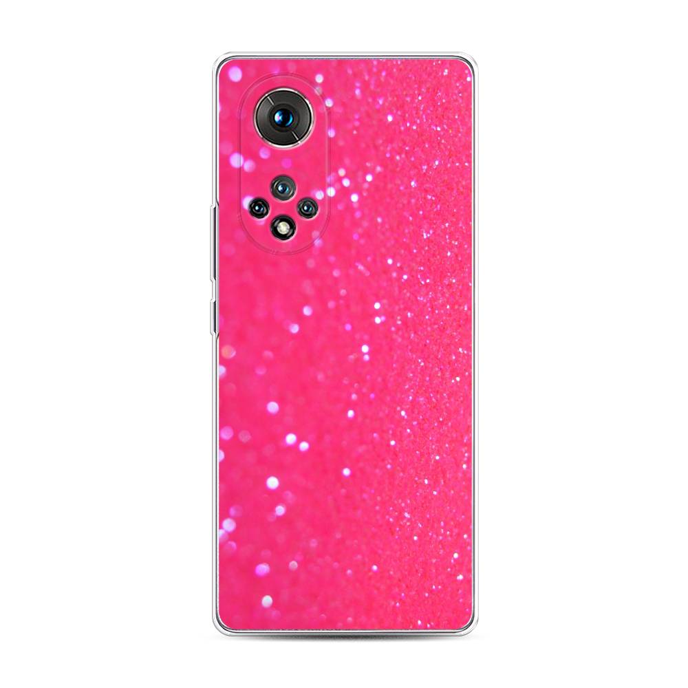 

Чехол Awog "Малиновые блестки рисунок" для Honor 50 Pro
