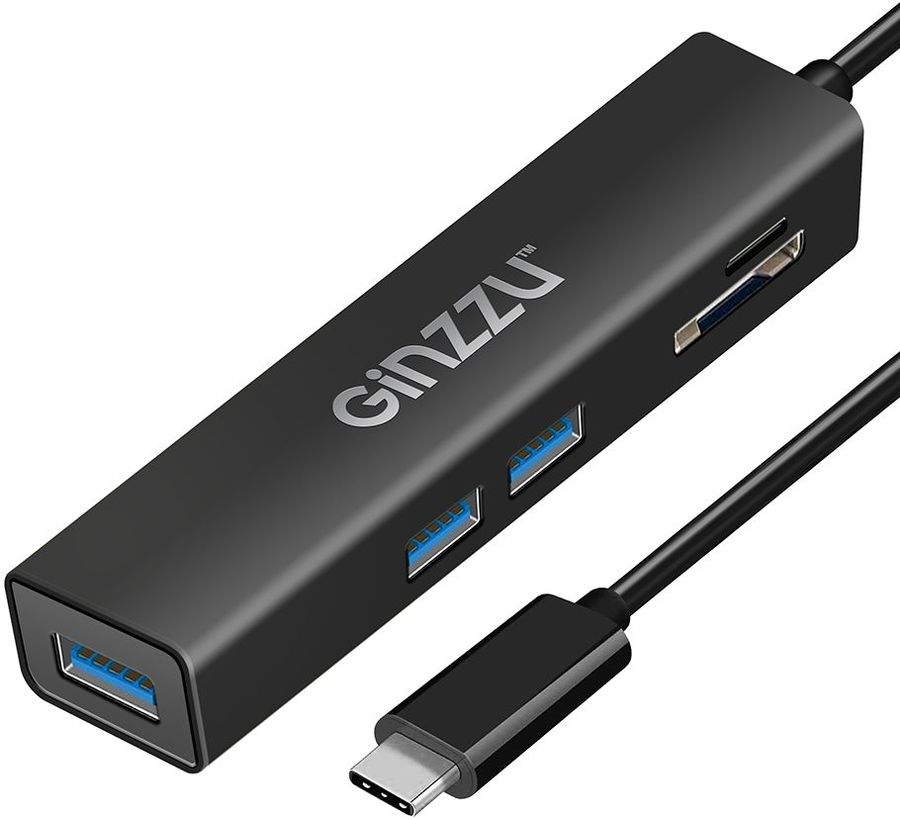 

Карт-ридер Ginzzu EXT GR-566UB, GR-566UB