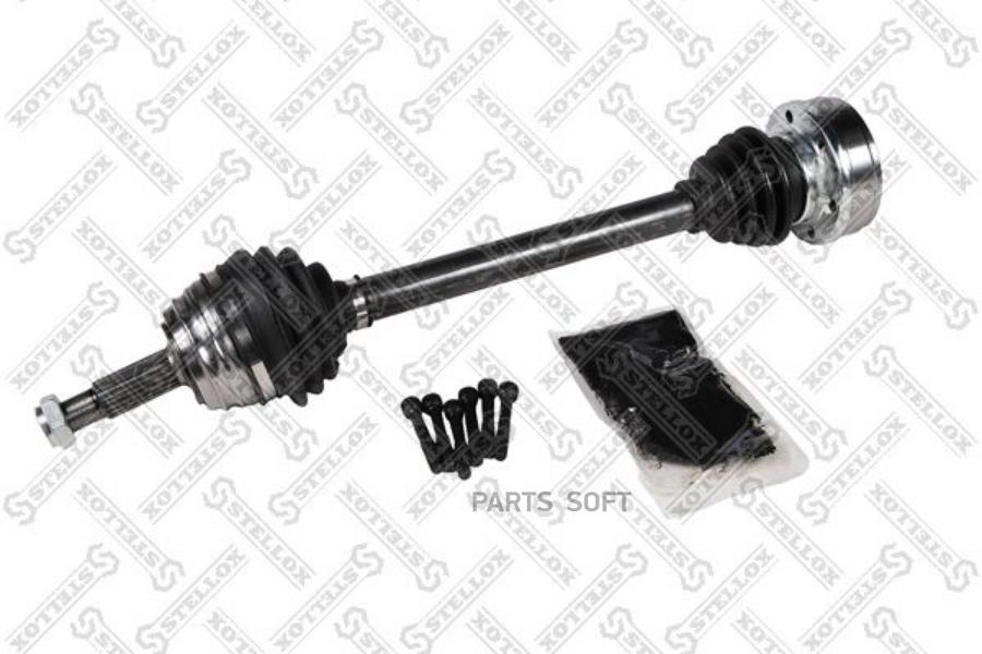

STELLOX 1581061SX 158 1061-SX_привод левый! 537mm, 22466\ VW Caddy II/Golf I/II 1.6/1.8/1.