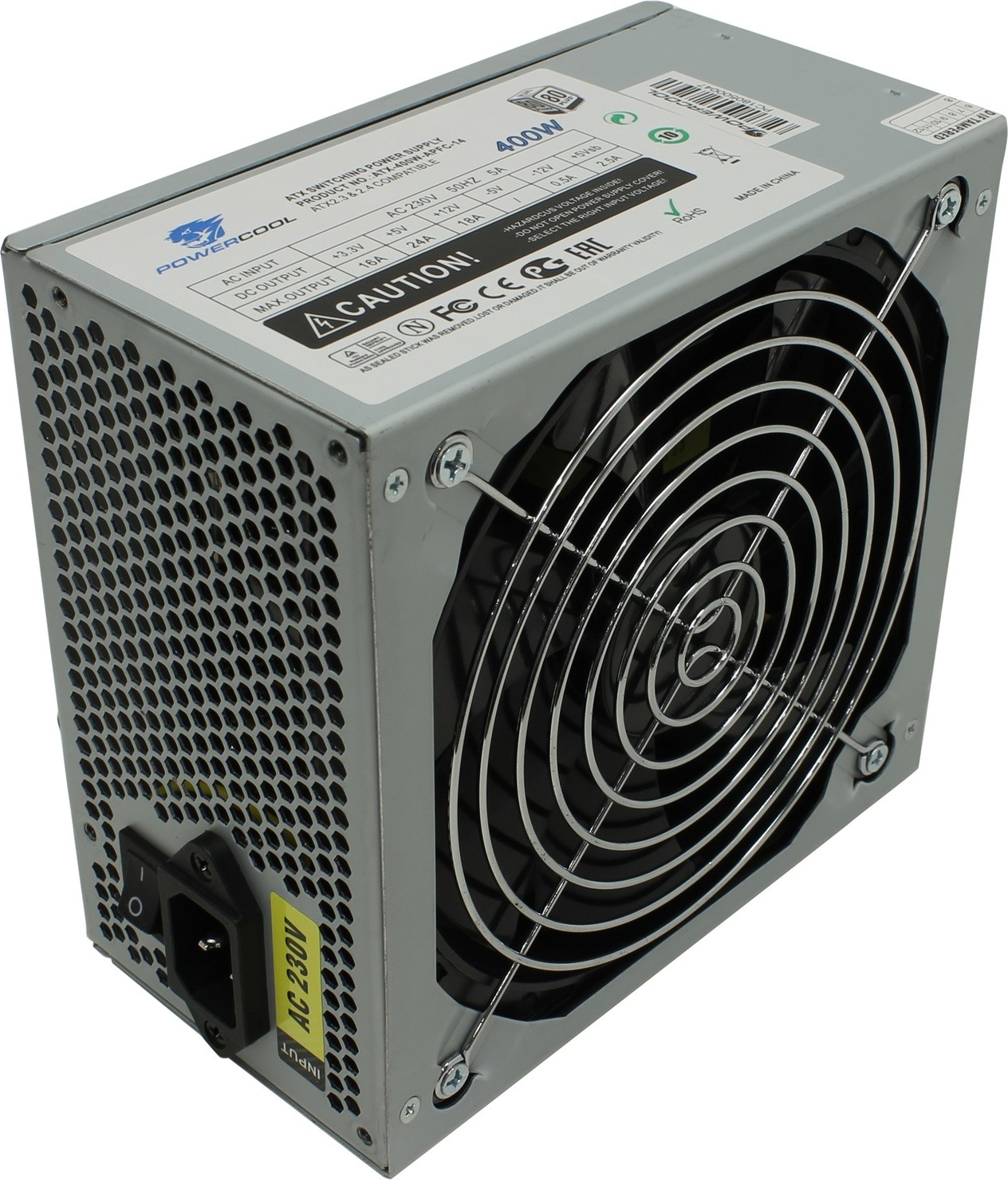 

Блок питания PowerCool 700W (ATX-700W-APFC)
