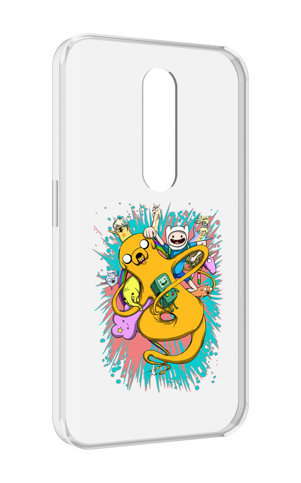 

Чехол MyPads время приключений рисунок для Motorola Moto X Force (XT1585 / XT1581), Прозрачный, Tocco