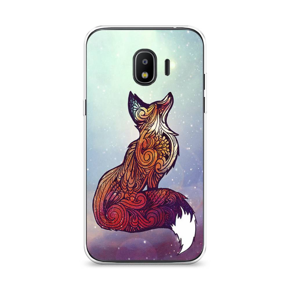 

Чехол Awog на Samsung Galaxy J2 2018 "Лиса 1", Голубой;фиолетовый, 25650-1