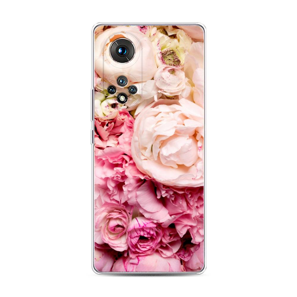 

Чехол Awog "Пионы яркие" для Honor 50 Pro, 6105550-8