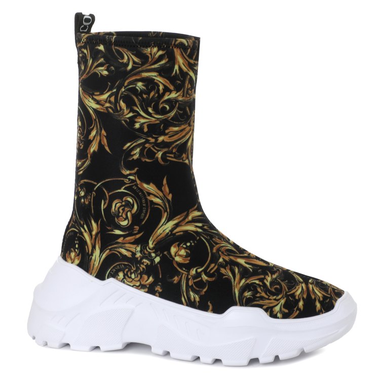 

Кроссовки женские Versace Jeans Couture 72VA3SC9 черные 41 EU, 72VA3SC9