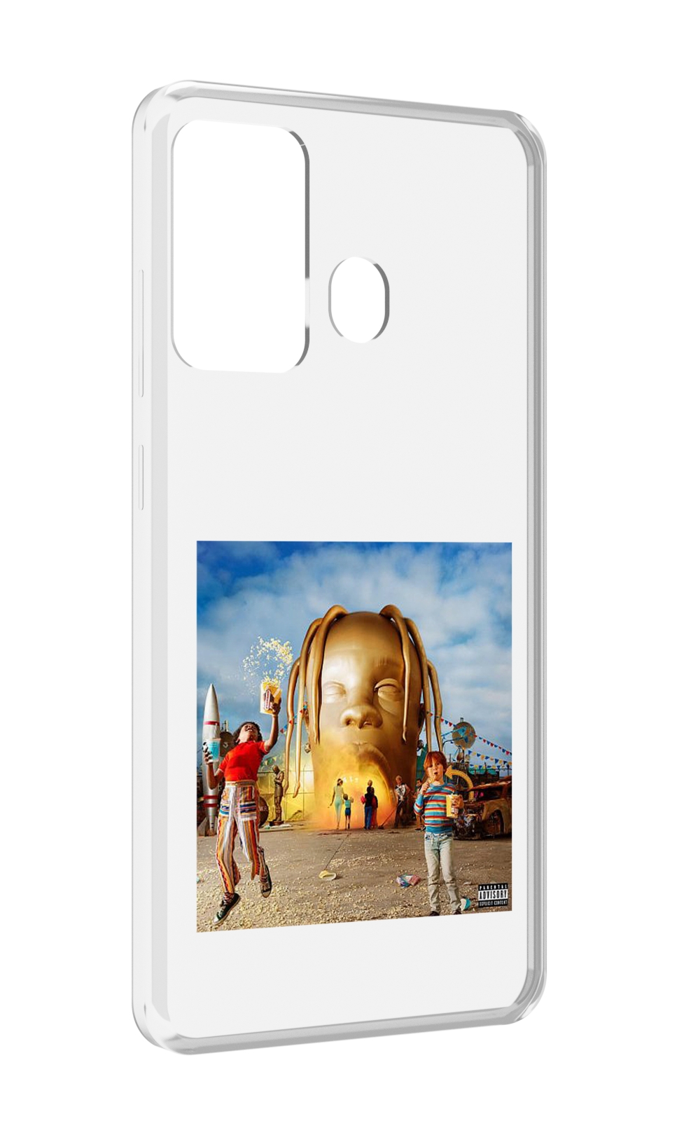 

Чехол MyPads Travis Scott - Astroworld для ITEL A27 / ITEL P17, Прозрачный, Tocco