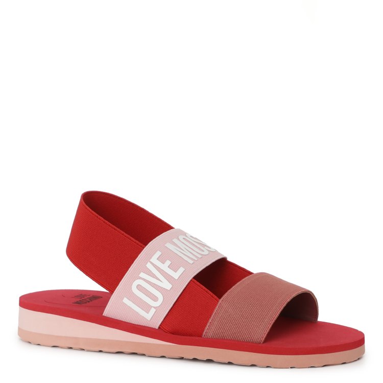

Сандалии женские Love Moschino JA16033G красные 37 EU, Красный, JA16033G
