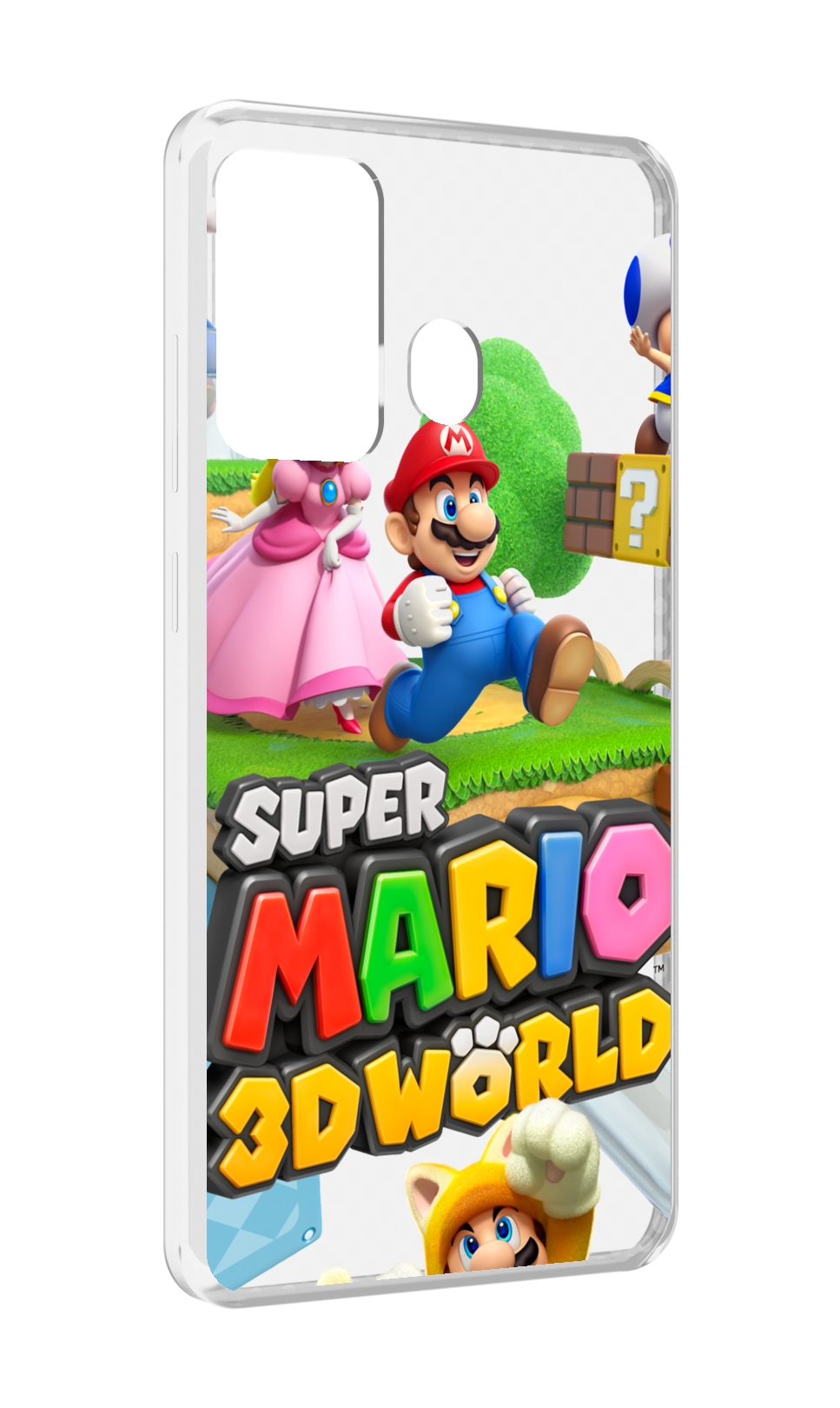 

Чехол MyPads Super Mario 3D World для ITEL A27 / ITEL P17, Прозрачный, Tocco