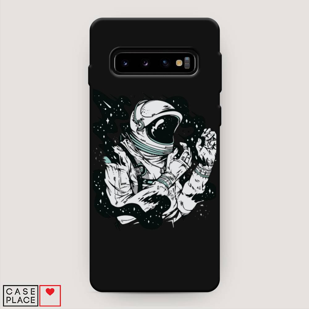 

Чехол Awog на Samsung Galaxy S10 Plus "Космонавт арт", Разноцветный, 27152-1