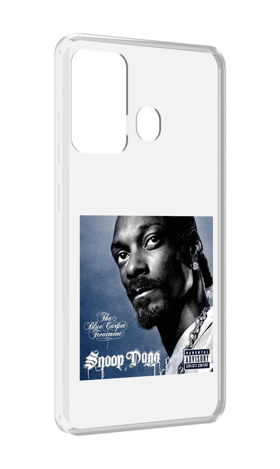 

Чехол MyPads Snoop Dogg THA BLUE CARPET TREATMENT для ITEL A27 / ITEL P17, Прозрачный, Tocco