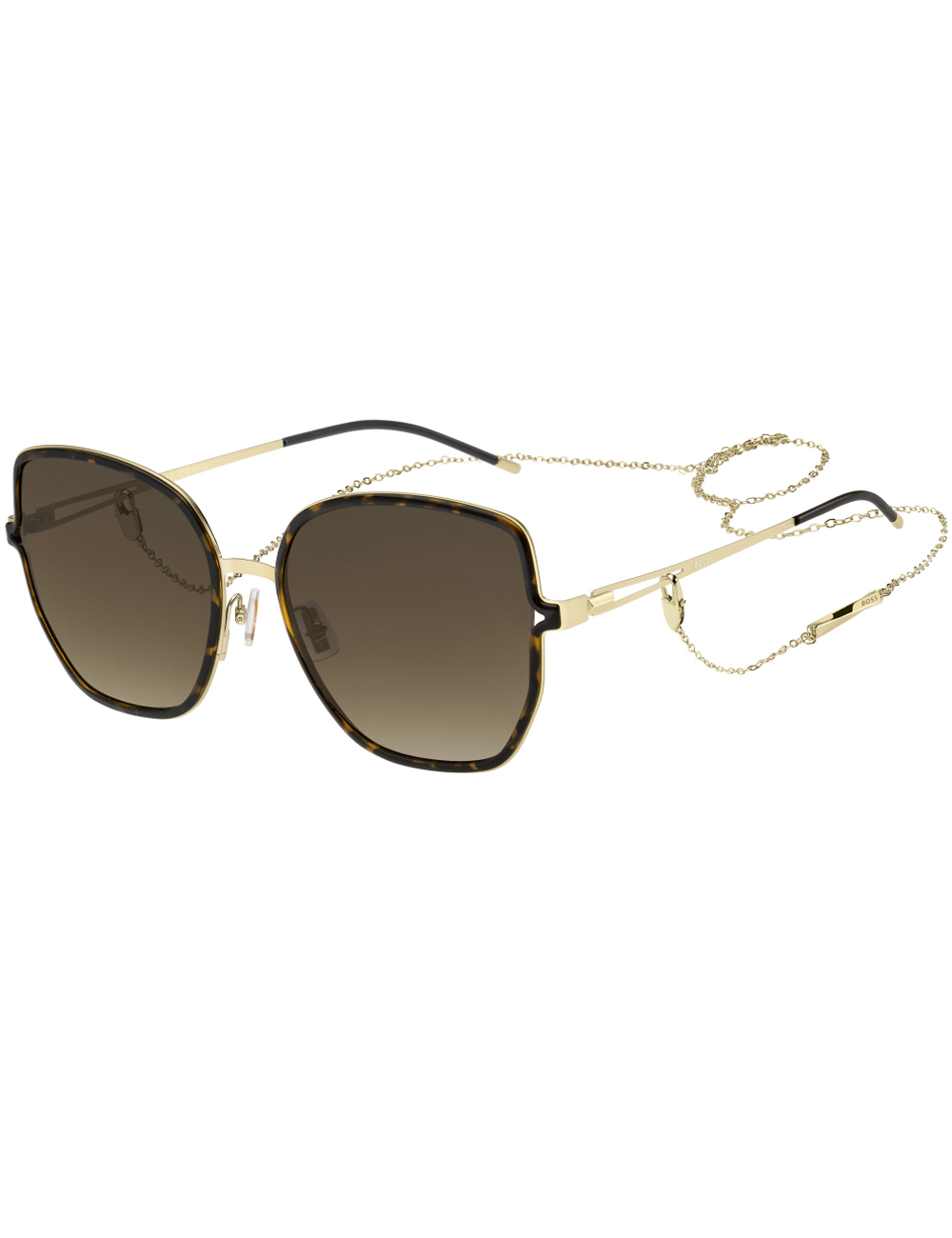Солнцезащитные очки женские HUGO BOSS 1392/S коричневые