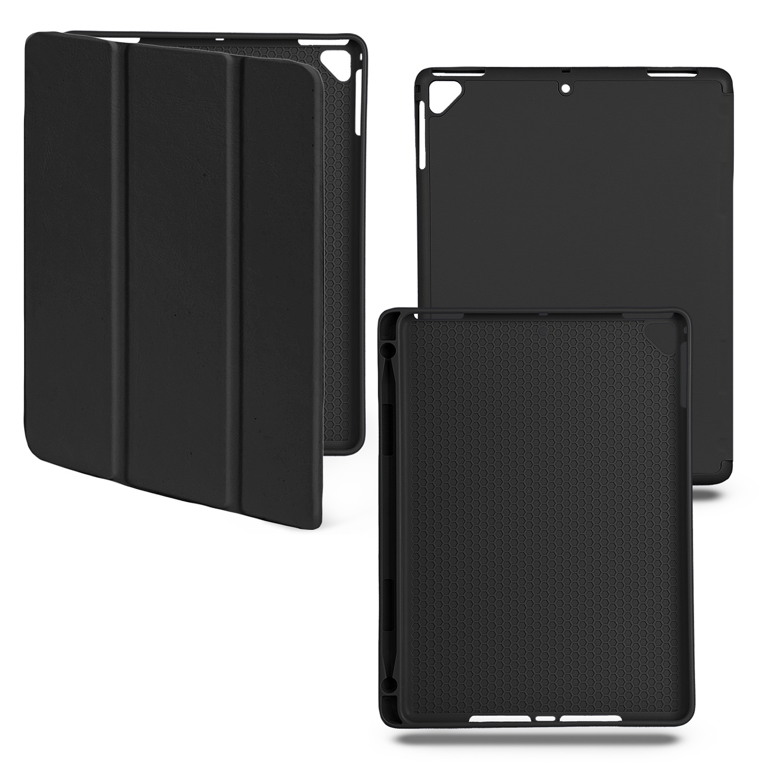 

Чехол-книжка для iPad New 9.7 (2017/2018) Smart Case (Pencil) Black 8 (IS005470), Черный, Чехол-книжка для iPad New 9.7 (2017/2018) Smart Case (Pencil) Black 8 (IS005470)