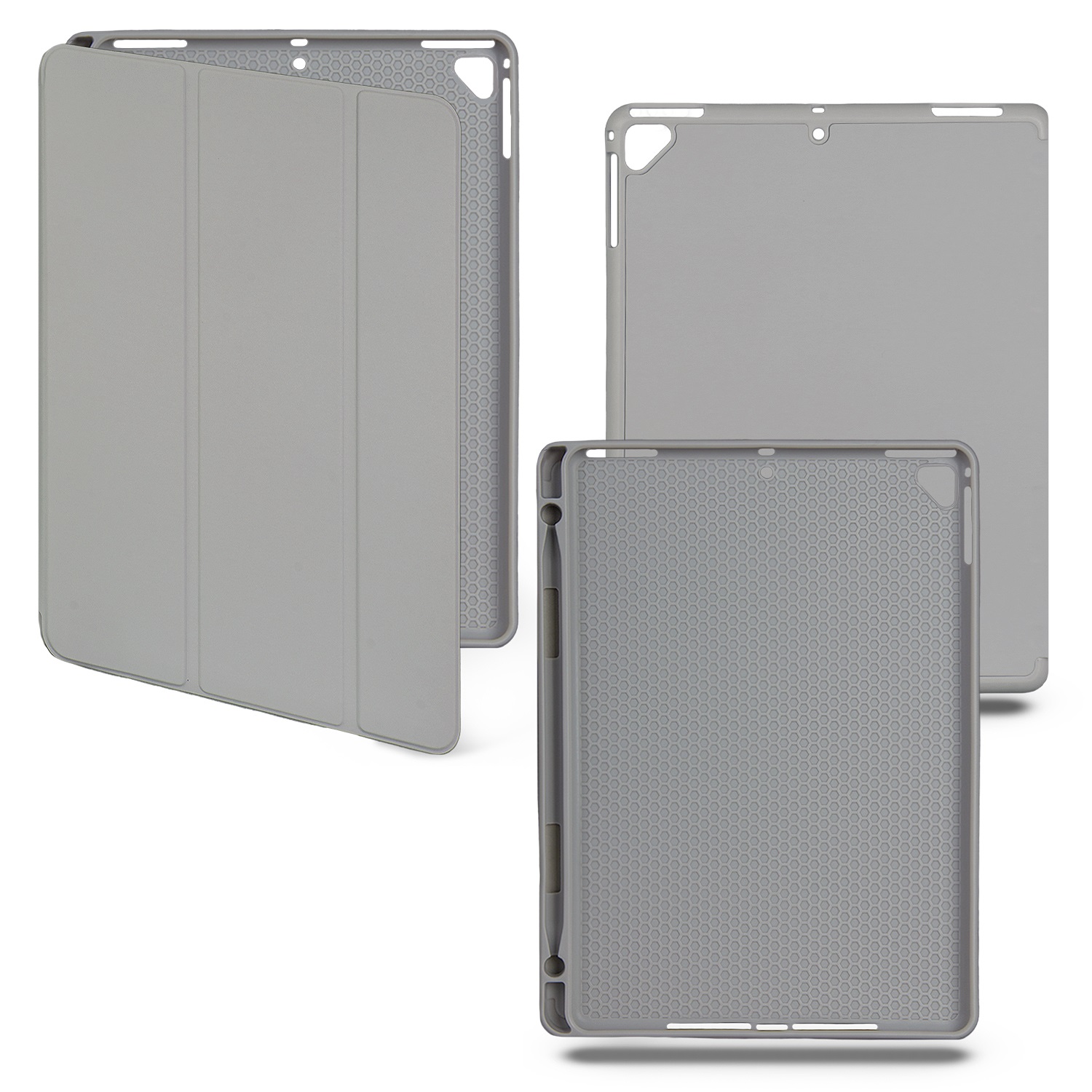 Чехол-книжка для iPad New 9.7 (2017/2018) Smart Case (Pencil) Light Grey 9 (IS793369)