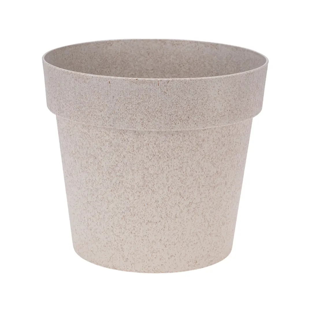 

Цветочный горшок Эко пластик SSS-87021502 3,1 л бежевый 1 шт., Эко