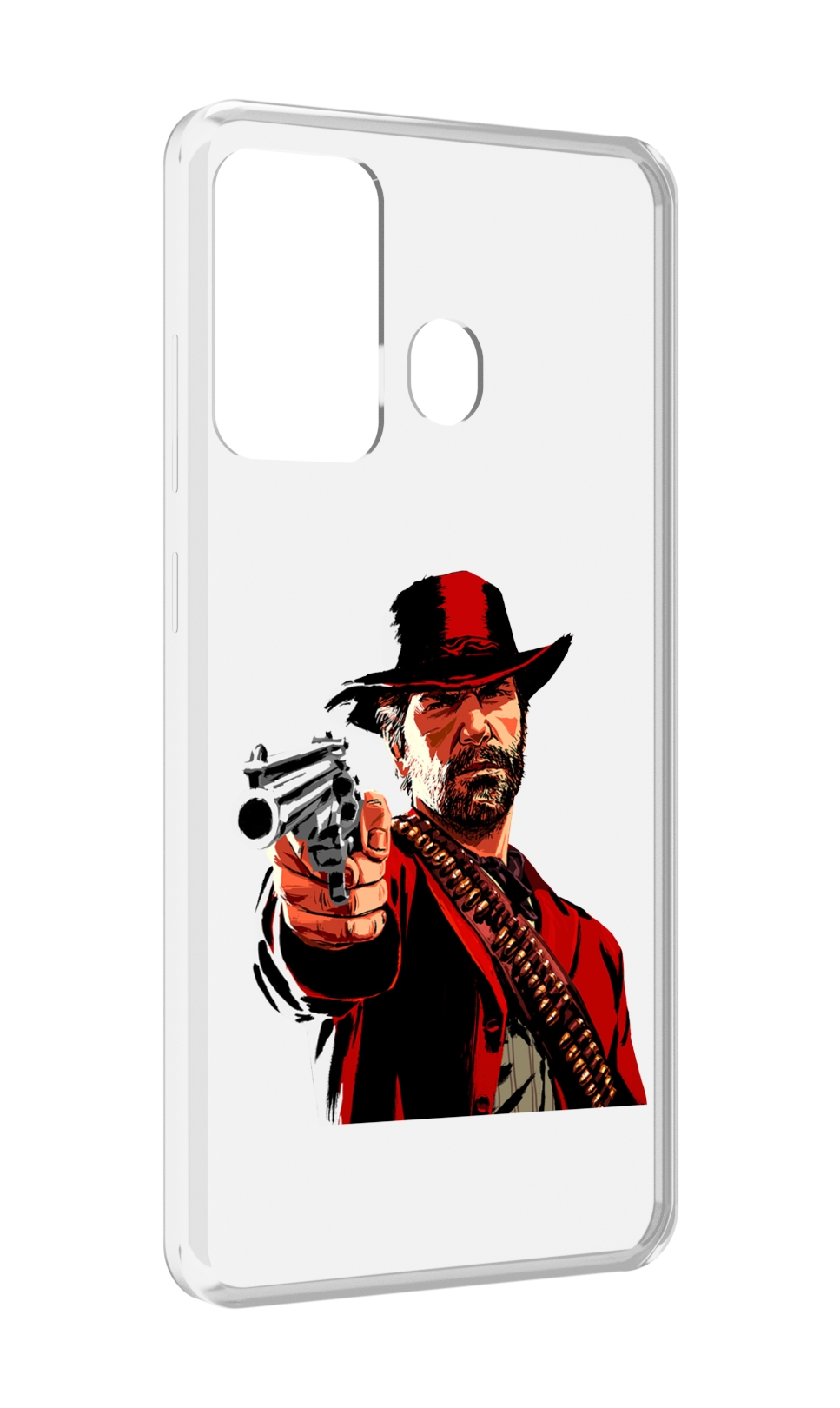 

Чехол MyPads Red-Dead-Redemption-2-РДР-2 для ITEL A27 / ITEL P17, Прозрачный, Tocco