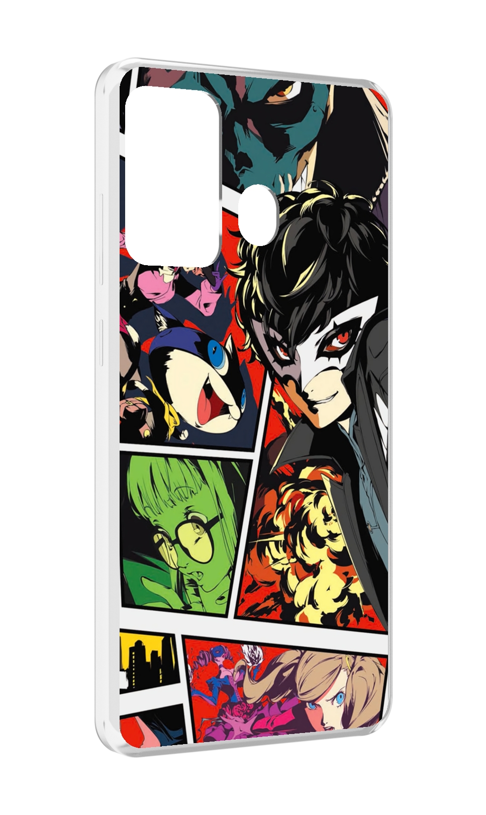 

Чехол MyPads Persona 5 art для ITEL A27 / ITEL P17, Прозрачный, Tocco