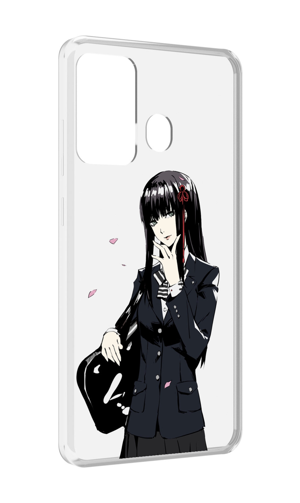 

Чехол MyPads Persona 5 - Togo Hifumi для ITEL A27 / ITEL P17, Прозрачный, Tocco