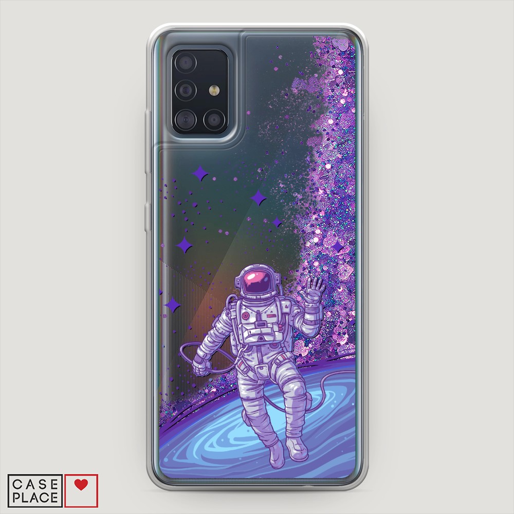 

Чехол Awog на Samsung Galaxy A51 "Космонавт в открытом космосе", Разноцветный, 28992-1