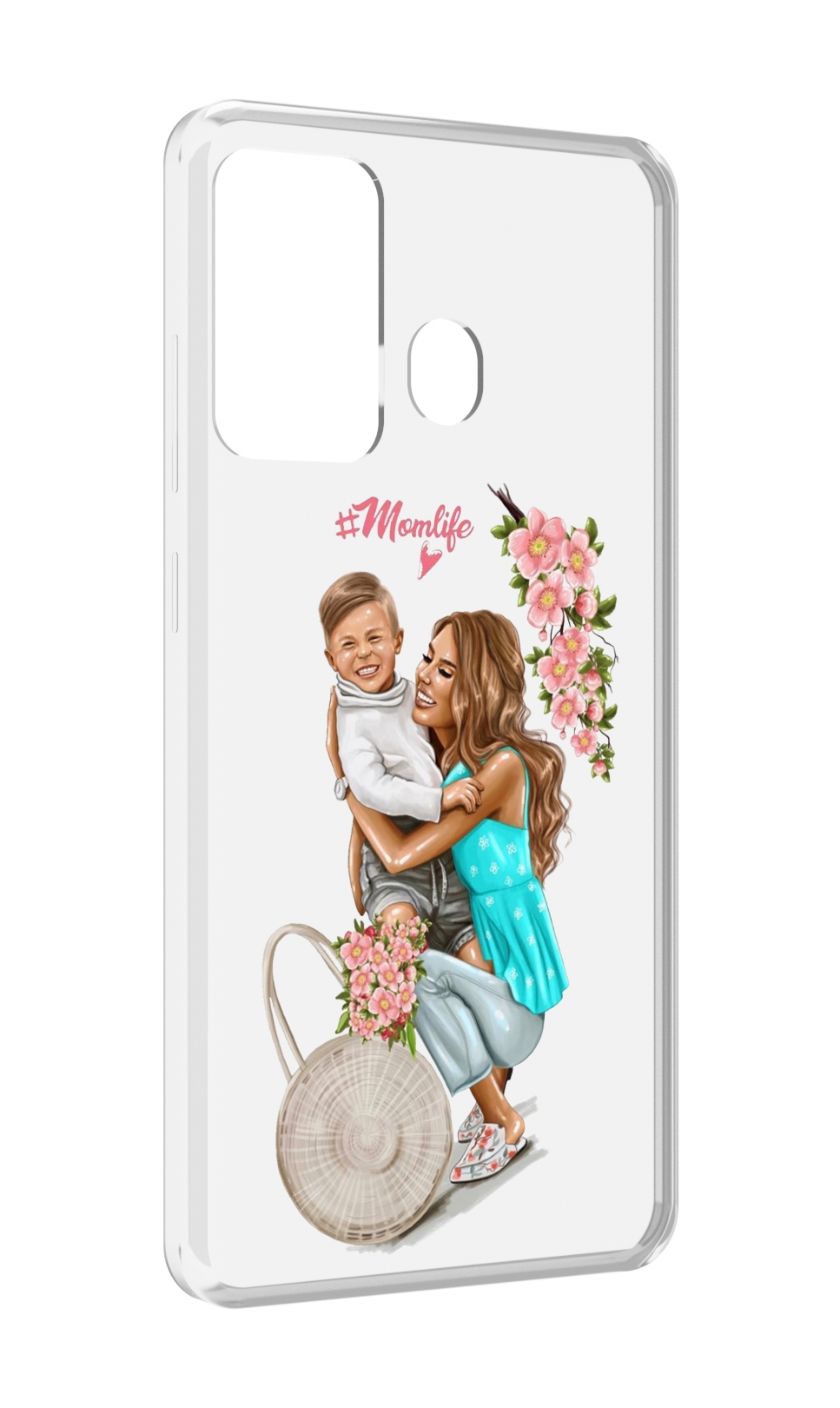 

Чехол MyPads Momlife для ITEL A27 / ITEL P17, Прозрачный, Tocco