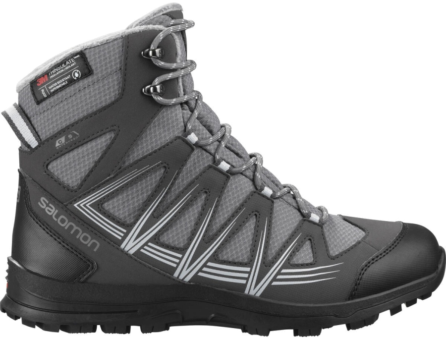 фото Ботинки женские salomon woodsen 2 ts cswp w черные 3.5 uk