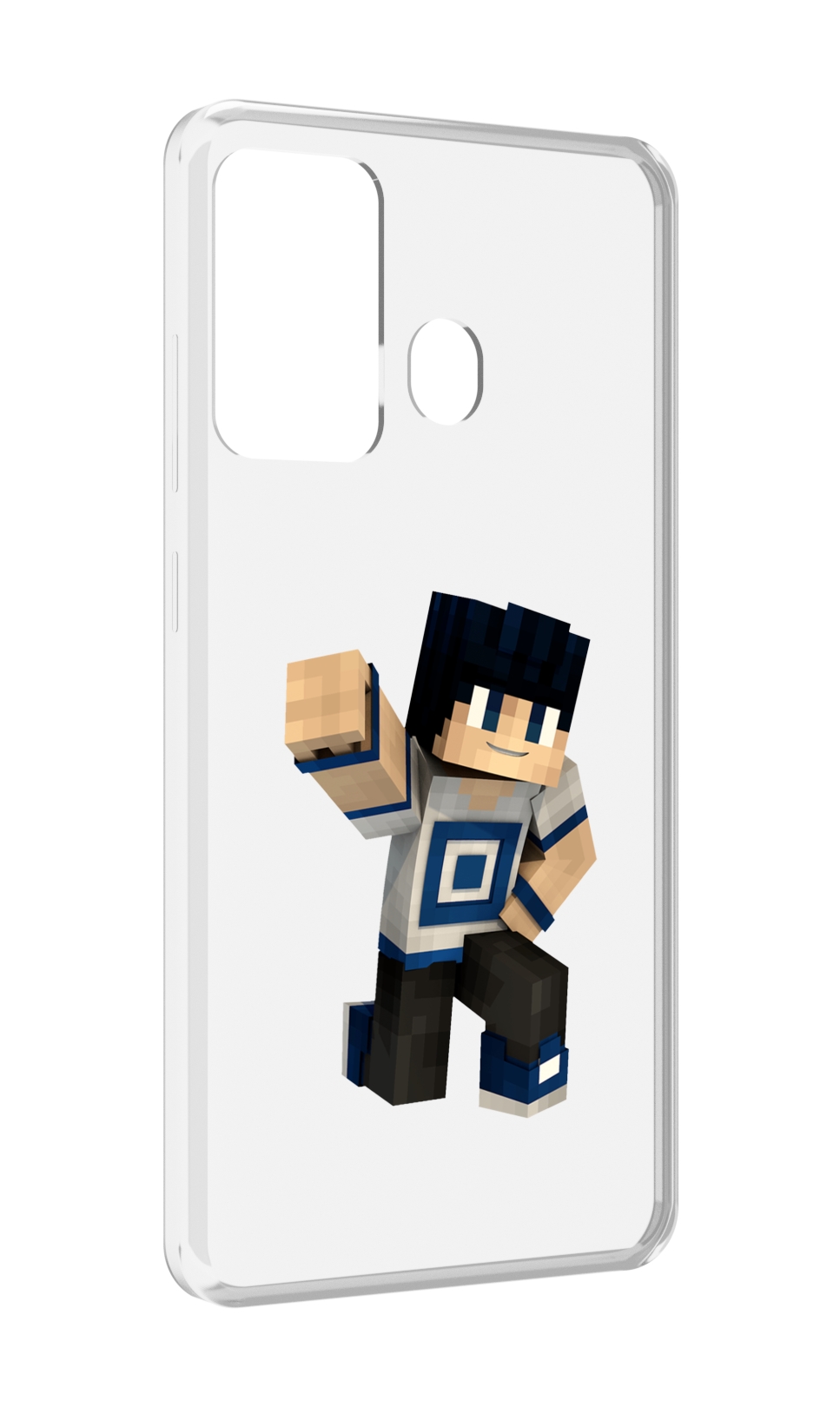 Чехол MyPads Minecraft-1 для ITEL A27 / ITEL P17