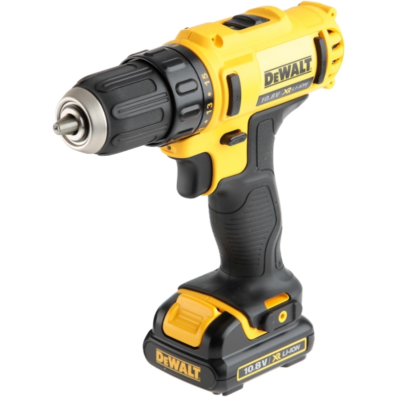 фото Дрель-шуруповерт аккумуляторная dewalt dcd710c2p