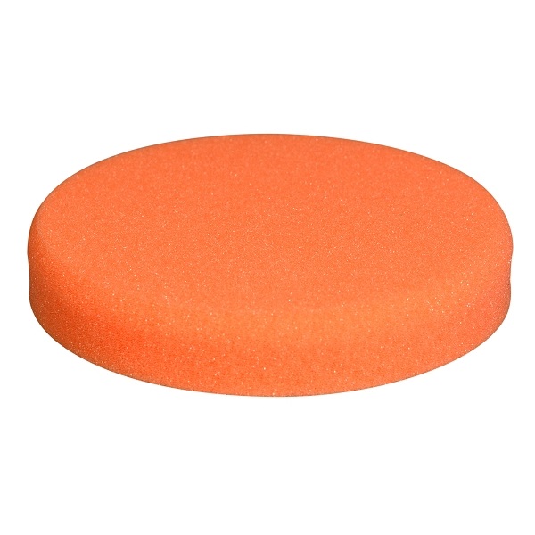 фото Оранжевый полировальный круг на липучке для авто 4cr 8716 (150 мм)