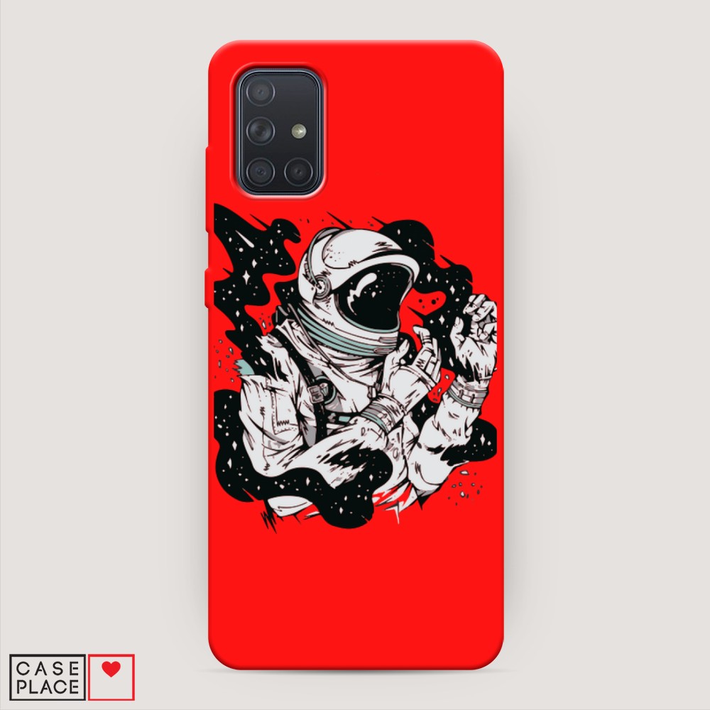 

Чехол Awog на Samsung Galaxy A71 4G "Космонавт арт", Разноцветный, 29053-1