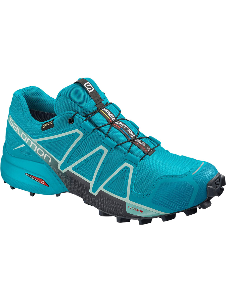 

Кроссовки женские Salomon Shoes Speedcross 4 Gtx W синие 3.5 UK, Shoes Speedcross 4 Gtx W