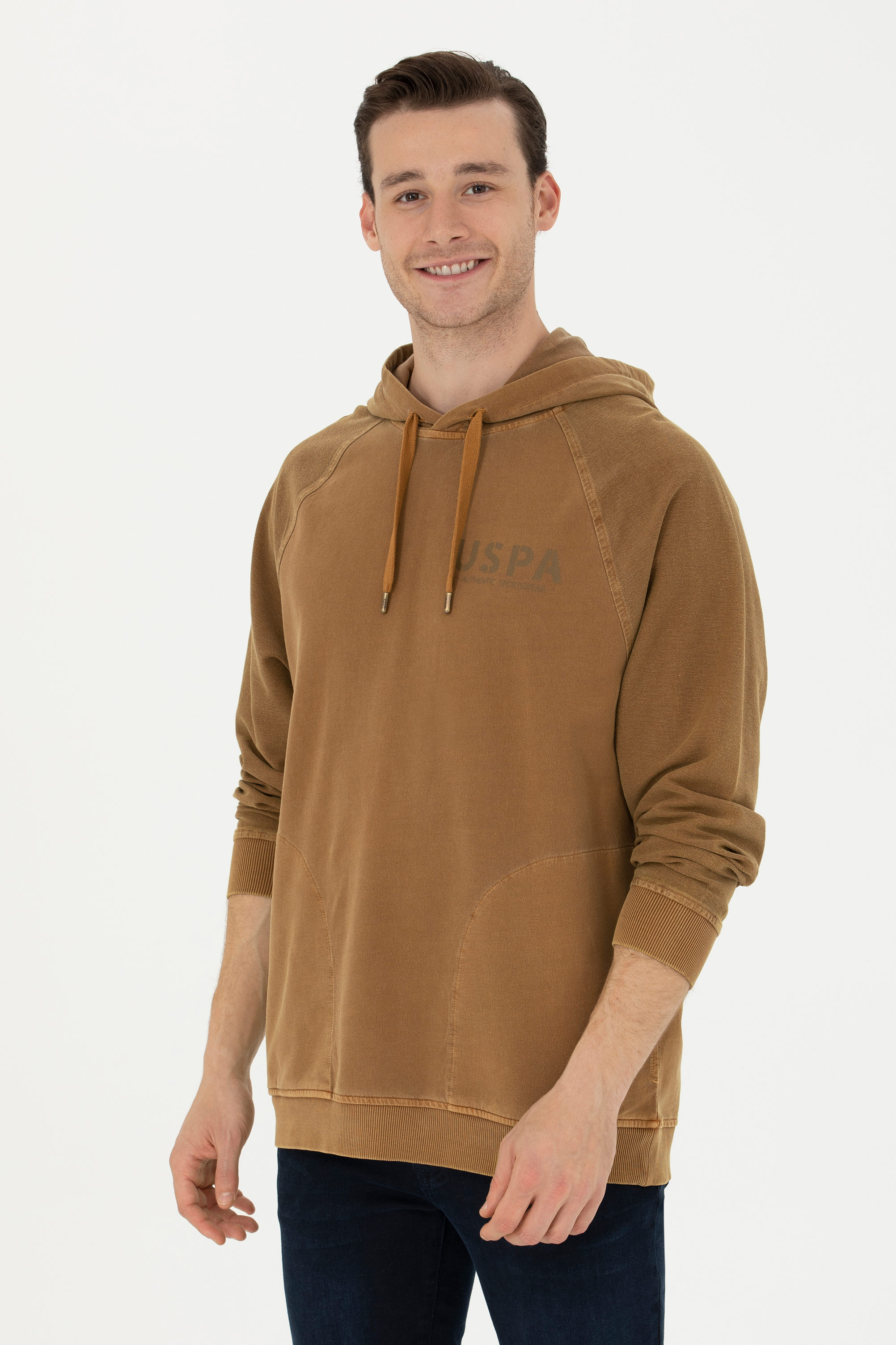 

Худи мужское U.S. POLO Assn. G081SZ0820SUNG коричневое M, Коричневый, G081SZ0820SUNG