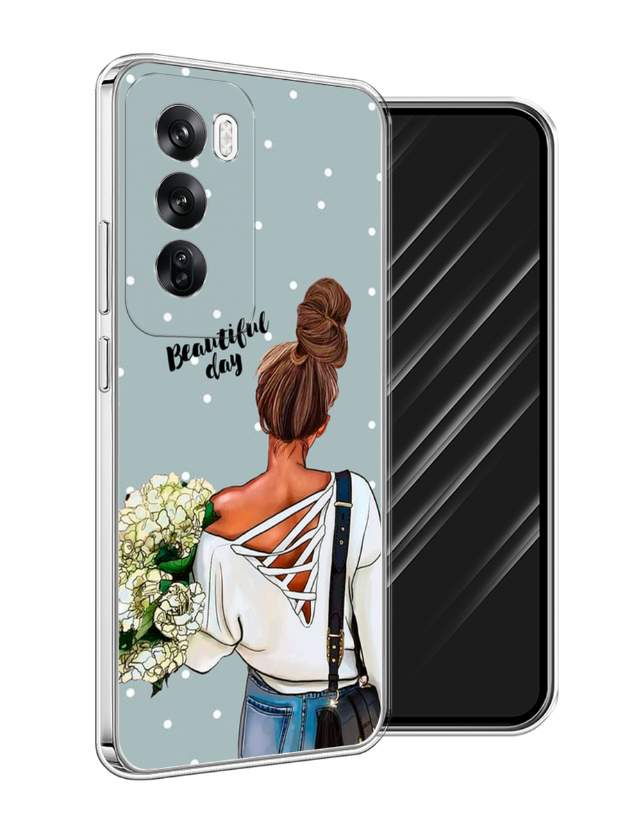 

Чехол Awog на Oppo Reno 12 "Beautiful day", Голубой;коричневый;бежевый, 2517450-1