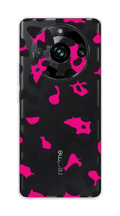

Чехол на Realme 11 Pro Plus "Pink cow spots", Черный;розовый, 2514350-1