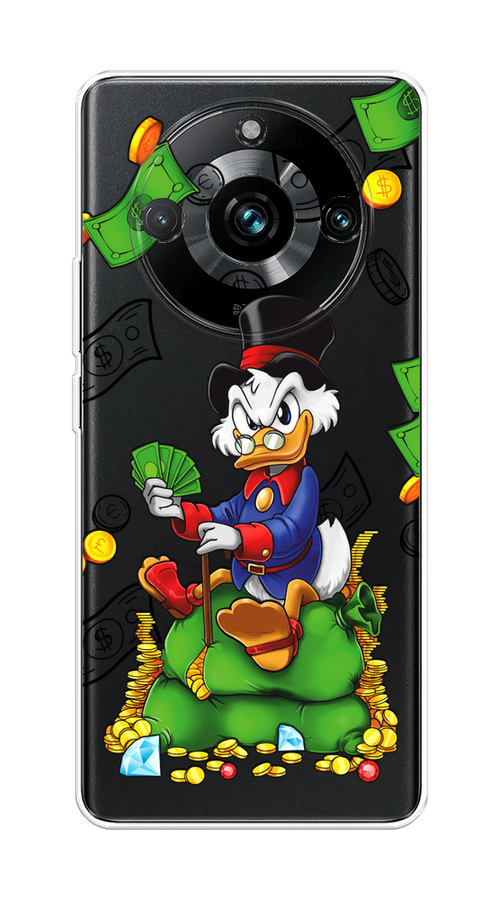 

Чехол на Realme 11 Pro Plus "Scrooge Richness", Черный;синий;зеленый, 2514350-1