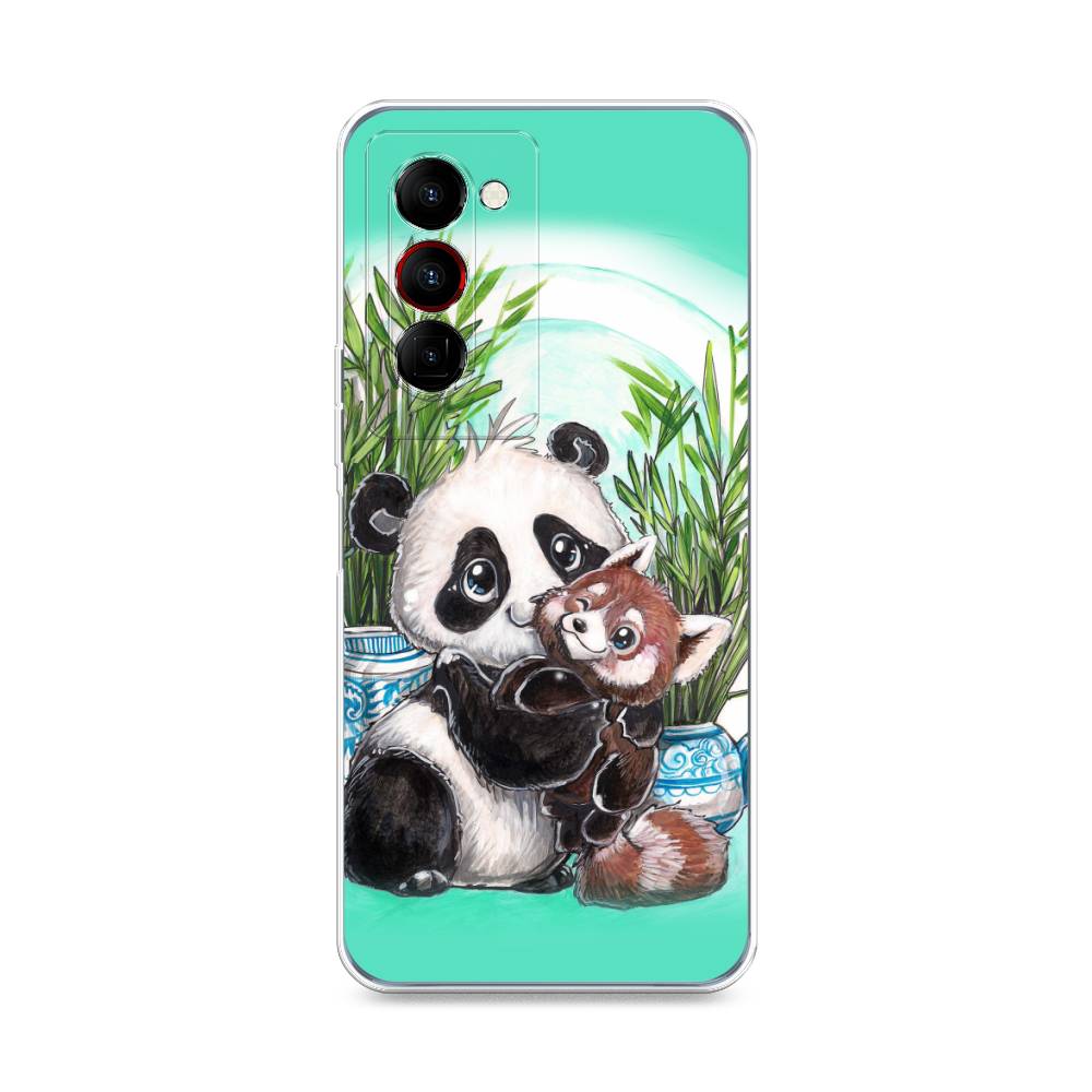 

Чехол Awog на Tecno Camon 18 Premier "Друзья зверята", Разноцветный, 300850-2