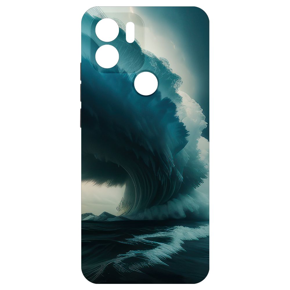 

Чехол-накладка Krutoff Soft Case Торнадо для Xiaomi Redmi A1+ черный