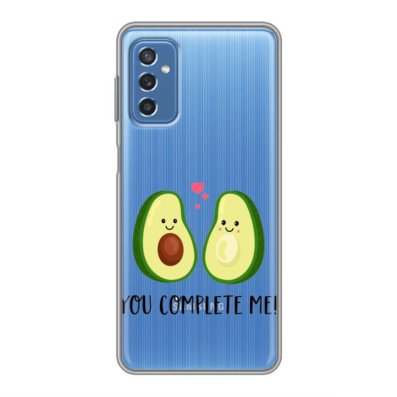 фото Прозрачный чехол для samsung galaxy m52 5g 100gadgets