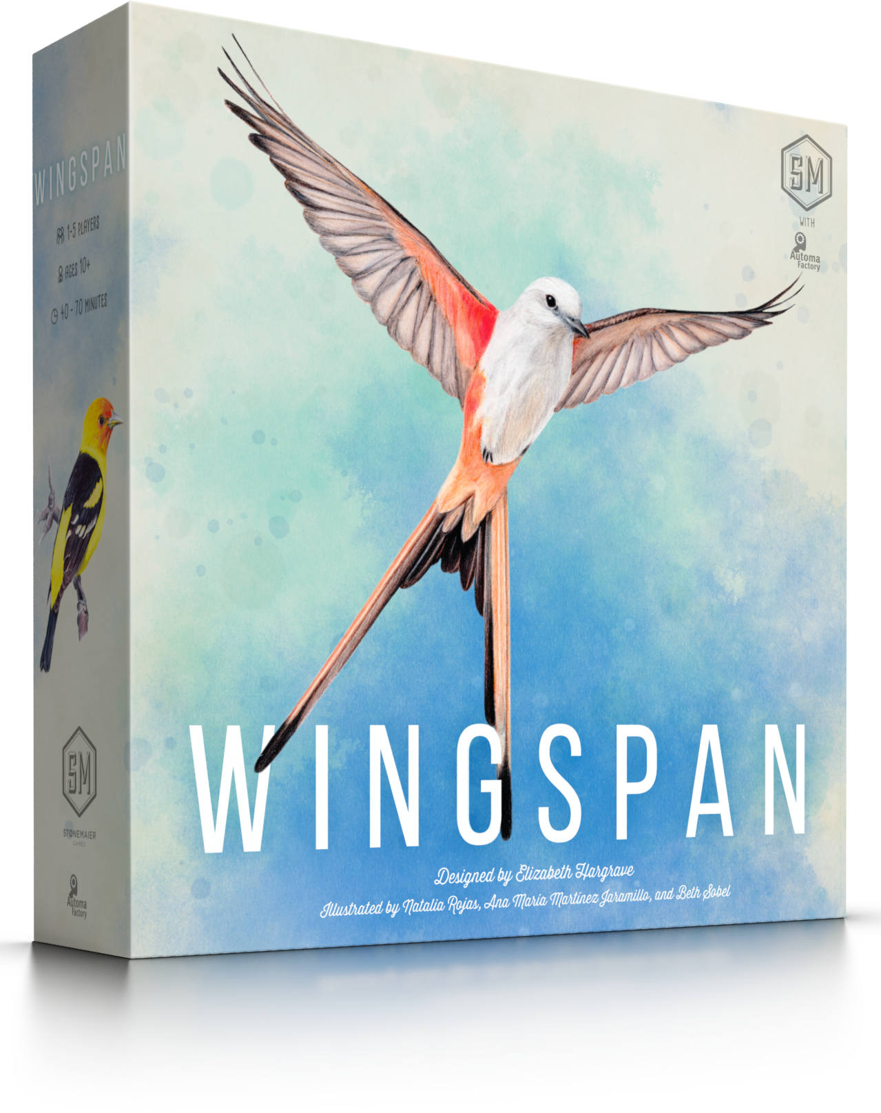 Настольная игра Stonemaier STM910 Games Wingspan With Swift Start Pack на английском языке