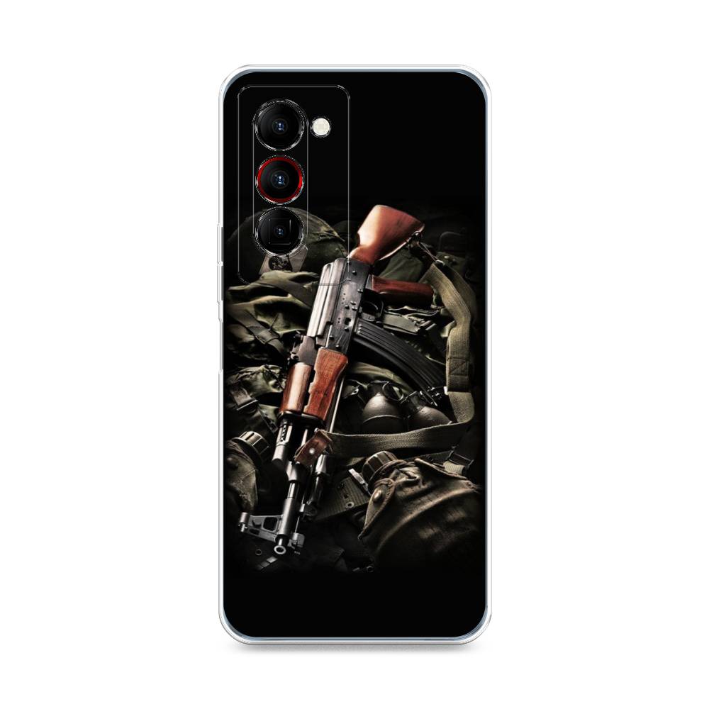 

Чехол Awog на Tecno Camon 18 Premier "Автомат", Разноцветный, 300850-5