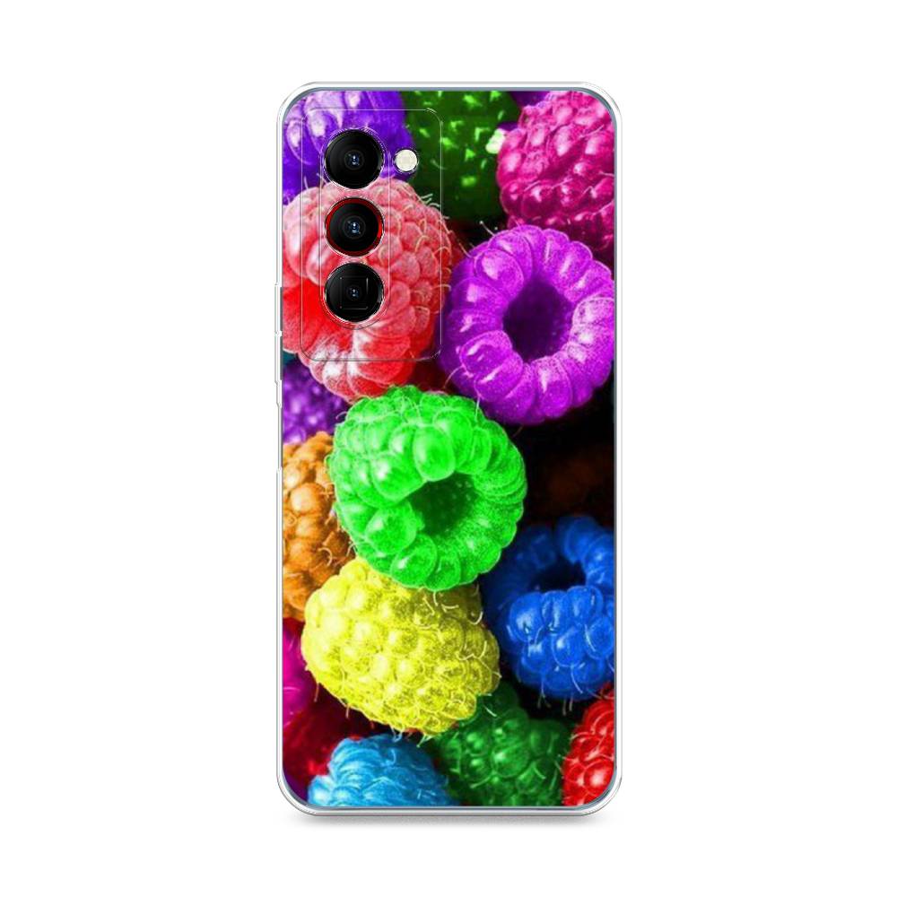 

Чехол Awog на Tecno Camon 18 Premier "Разноцветная малина", Разноцветный, 300850-10