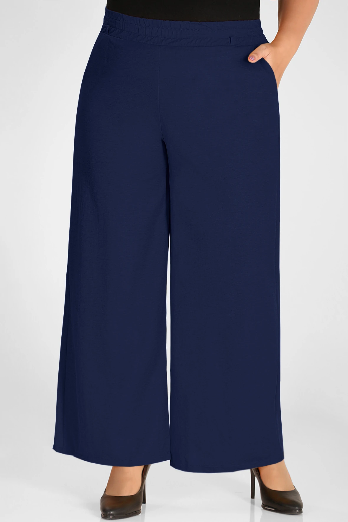 

Брюки женские AlmondShop 2В 2615.С4 синие 48 RU, Синий, 2В 2615.С4