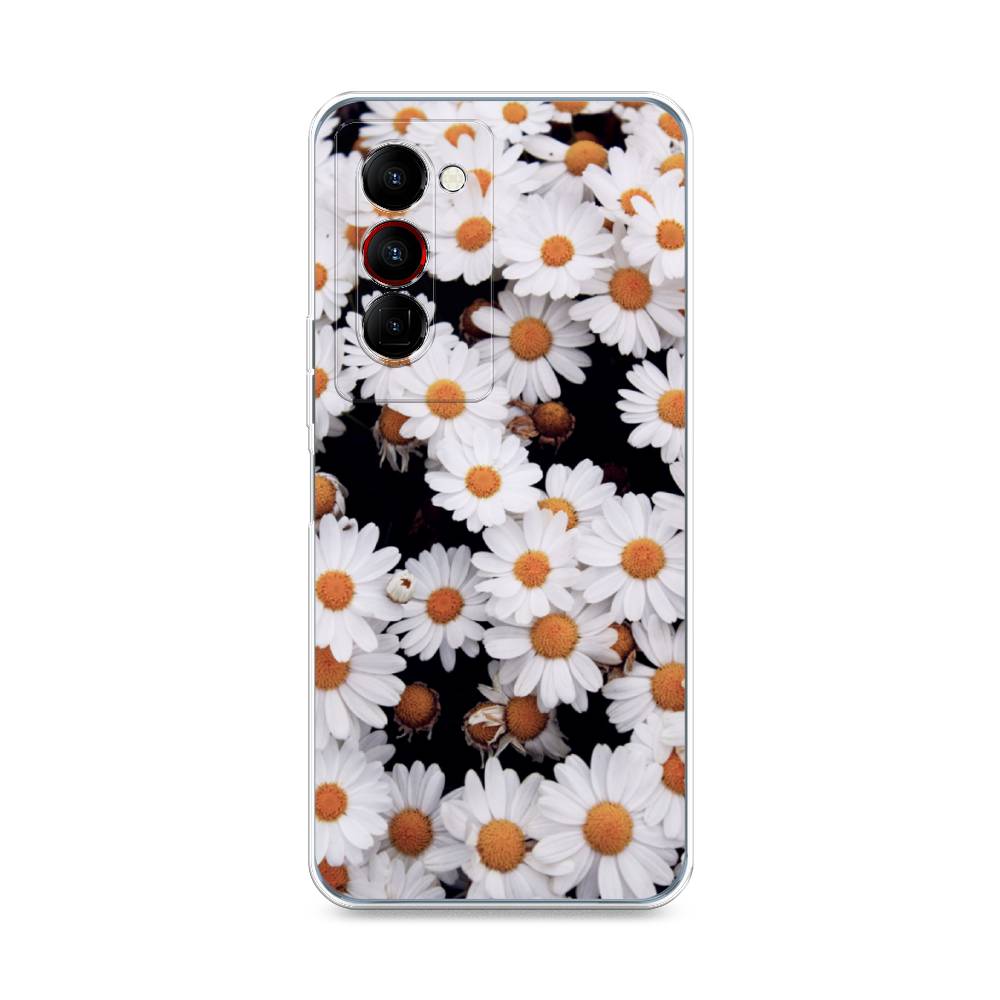 

Чехол Awog на Tecno Camon 18 Premier "Ромашковое поле", Разноцветный, 300850-4