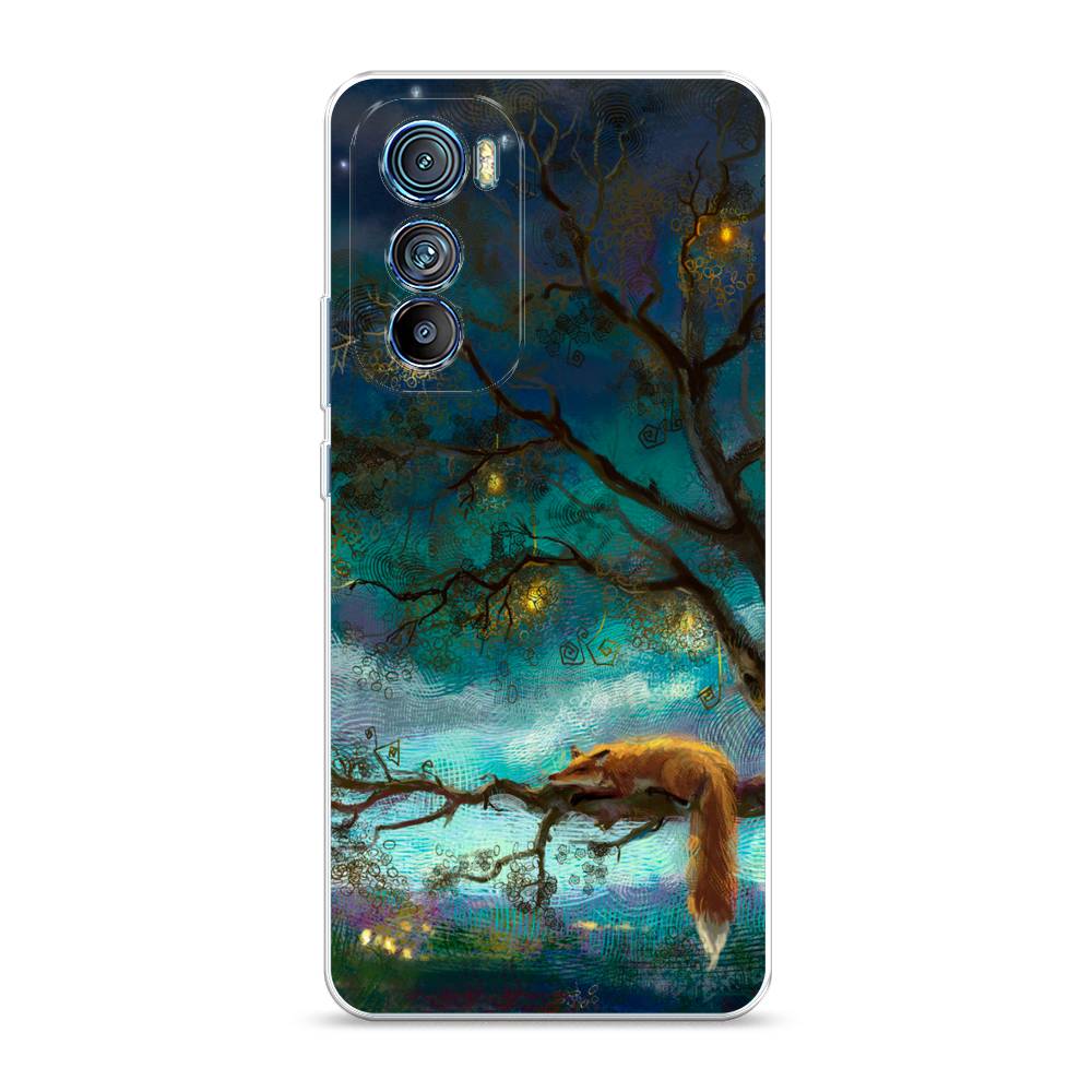 

Силиконовый чехол "Лиса устала" на Motorola Edge 30