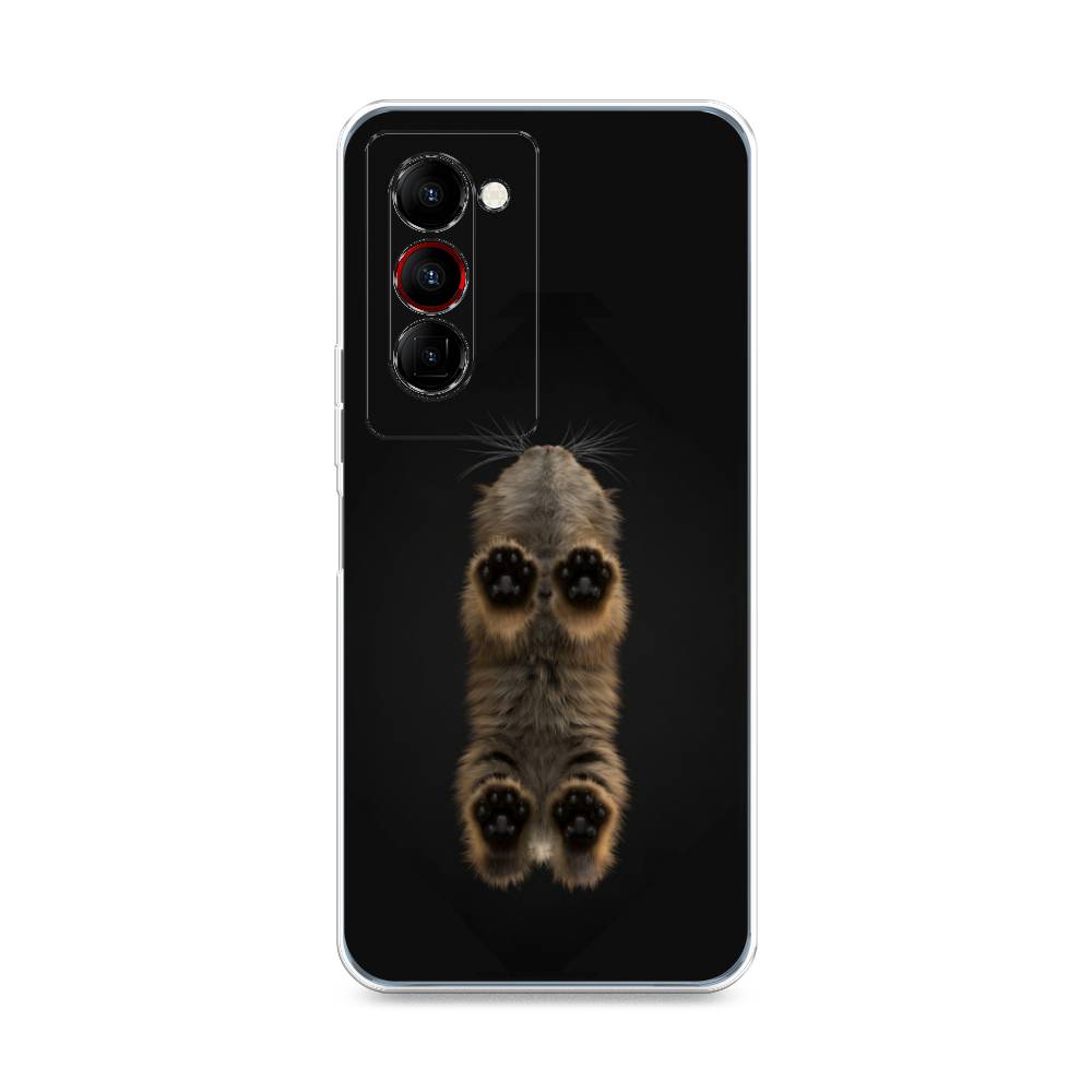 

Чехол Awog на Tecno Camon 18 Premier "Кошачьи лапки", Разноцветный, 300850-1
