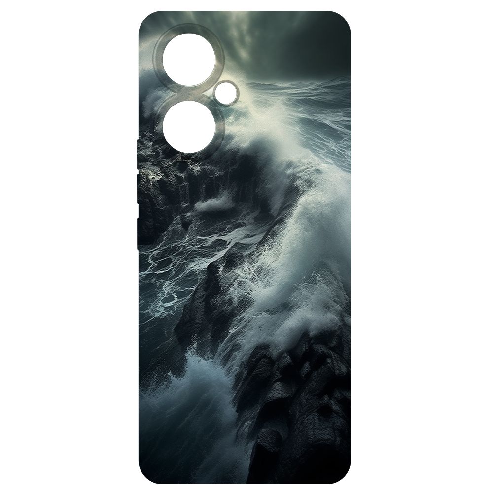 

Чехол-накладка Krutoff Soft Case Шторм для Tecno Camon 19 Pro черный