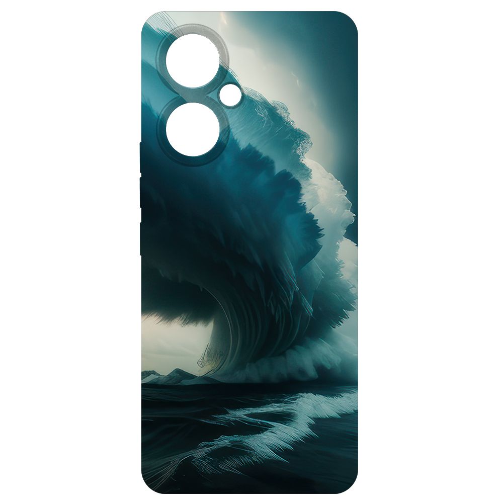 

Чехол-накладка Krutoff Soft Case Торнадо для Tecno Camon 19 Pro черный