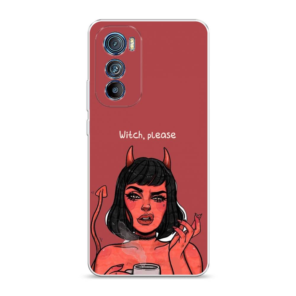 

Чехол силиконовый Awog "Evil Girl" для Motorola Edge 30, Разноцветный