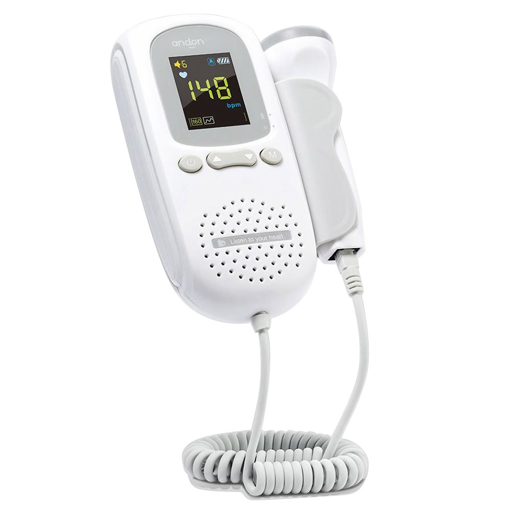 фото Допплер xiaomi andon digital fetal doppler fd-600g белый