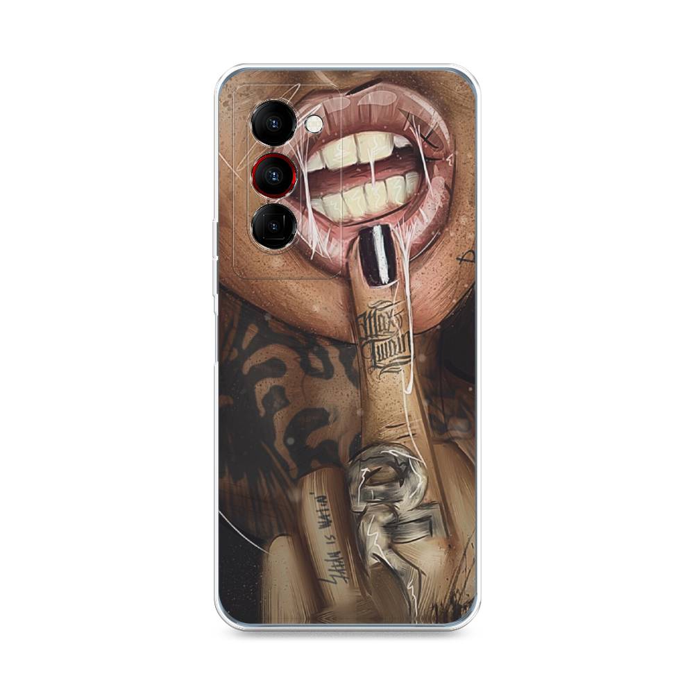 

Чехол Awog на Tecno Camon 18 Premier "Девушка с татуировками", Разноцветный, 300850-9