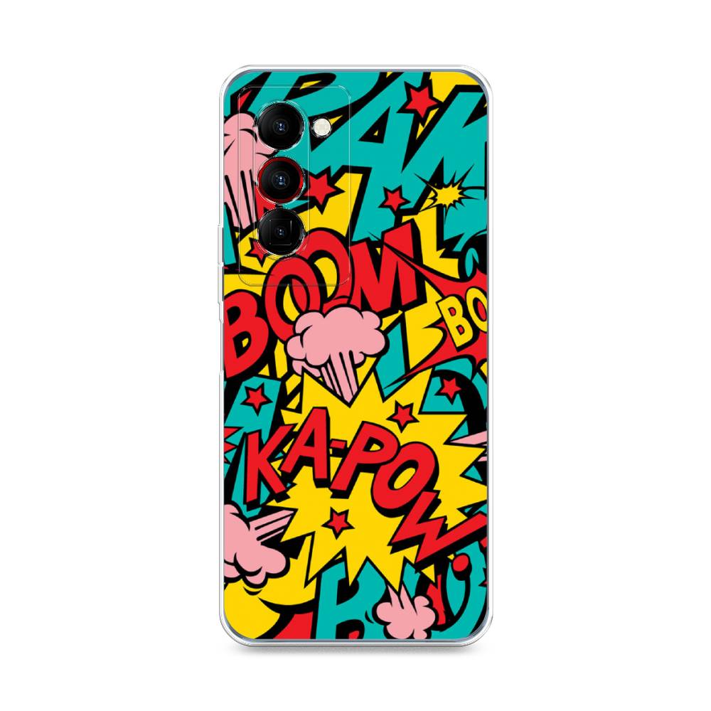 

Чехол Awog на Tecno Camon 18 Premier "Постер pop art", Разноцветный, 300850-9