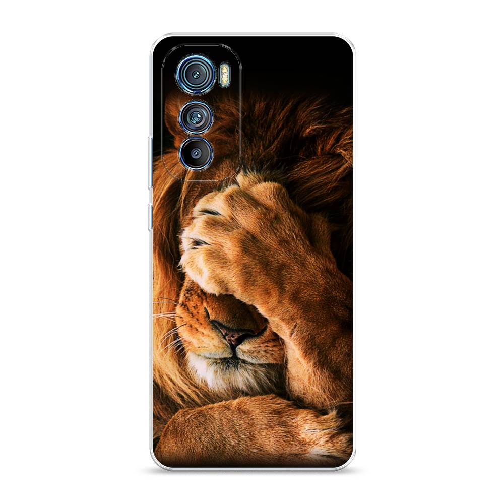 

Чехол Awog на Motorola Edge 30 "Львиный стыд"
